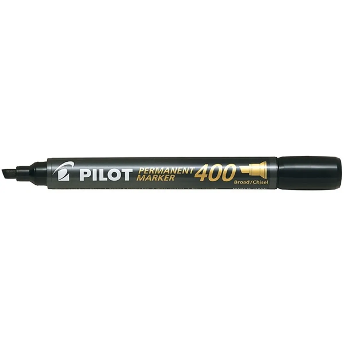 Pilot 400 vágott hegyű fekete alkoholos filc #1