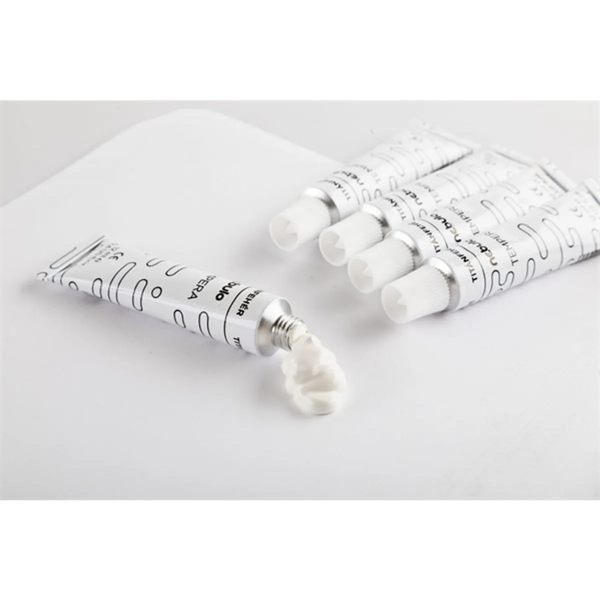 Nebulo fehér tempera #3