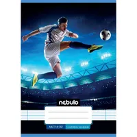 Nebulo Vagány minták A5 1. osztályos 14-32 tűzött vonalas füzet #3