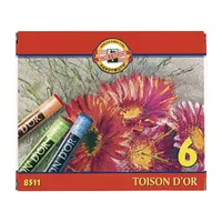 Koh-I-Noor Toison 8511 6db-os vegyes színű porkréta #1