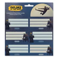 Ars Una Ninjas in the dark 25 (5457) 3x6 db füzetcímke