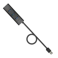 Axagon HUE-S2BP 4 portos USB3.0 gyorstöltő hosszú kábeles HUB tápegységgel #4