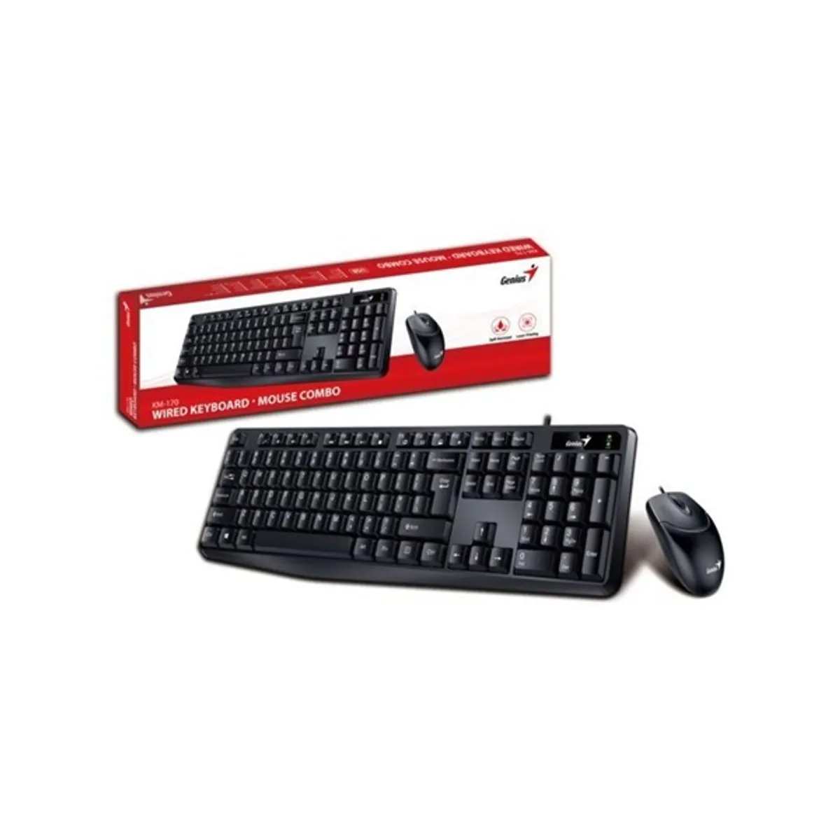 Genius KM-170 HUN vezetékes billentyűzet + egér #4