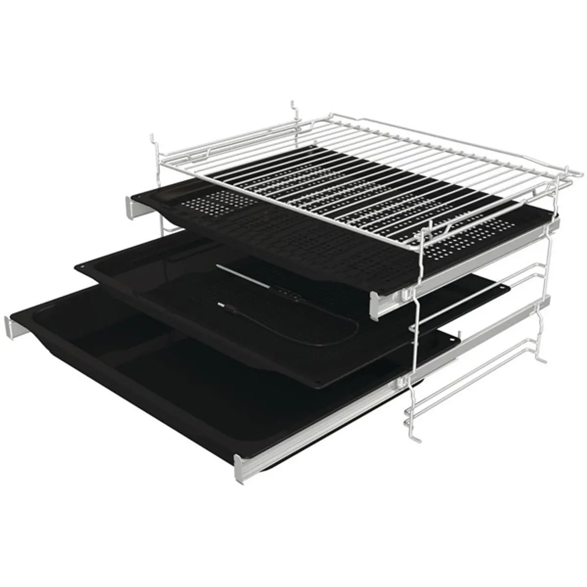 Gorenje BSA6747A04BG fekete, beépíthető, sütőtér:77L, grill, légkeverés, sütő #4