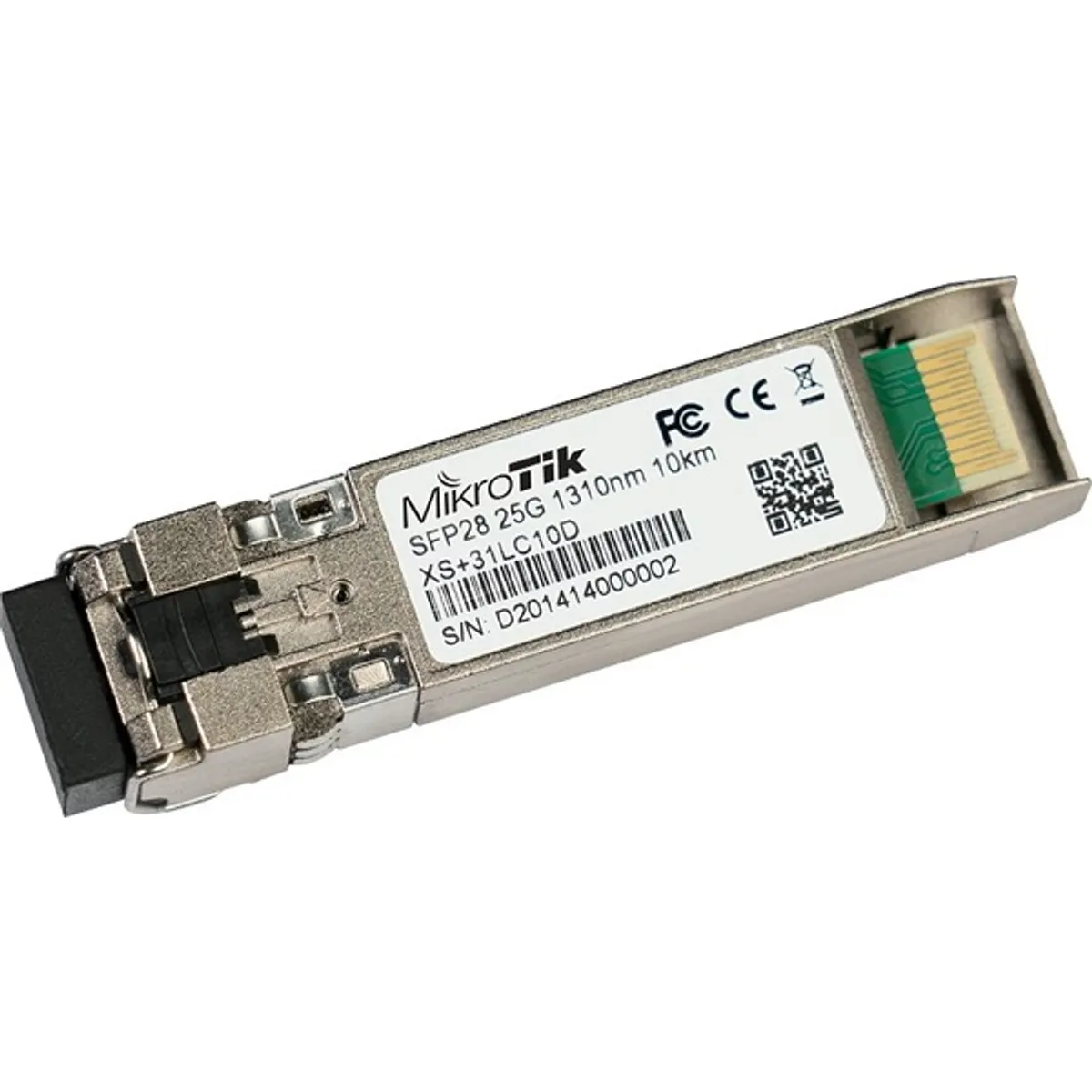 MikroTik XS+31LC10D monomódusú 1/10/25G SM 10km 1310nm SFP/SFP+/SFP28 modul #1