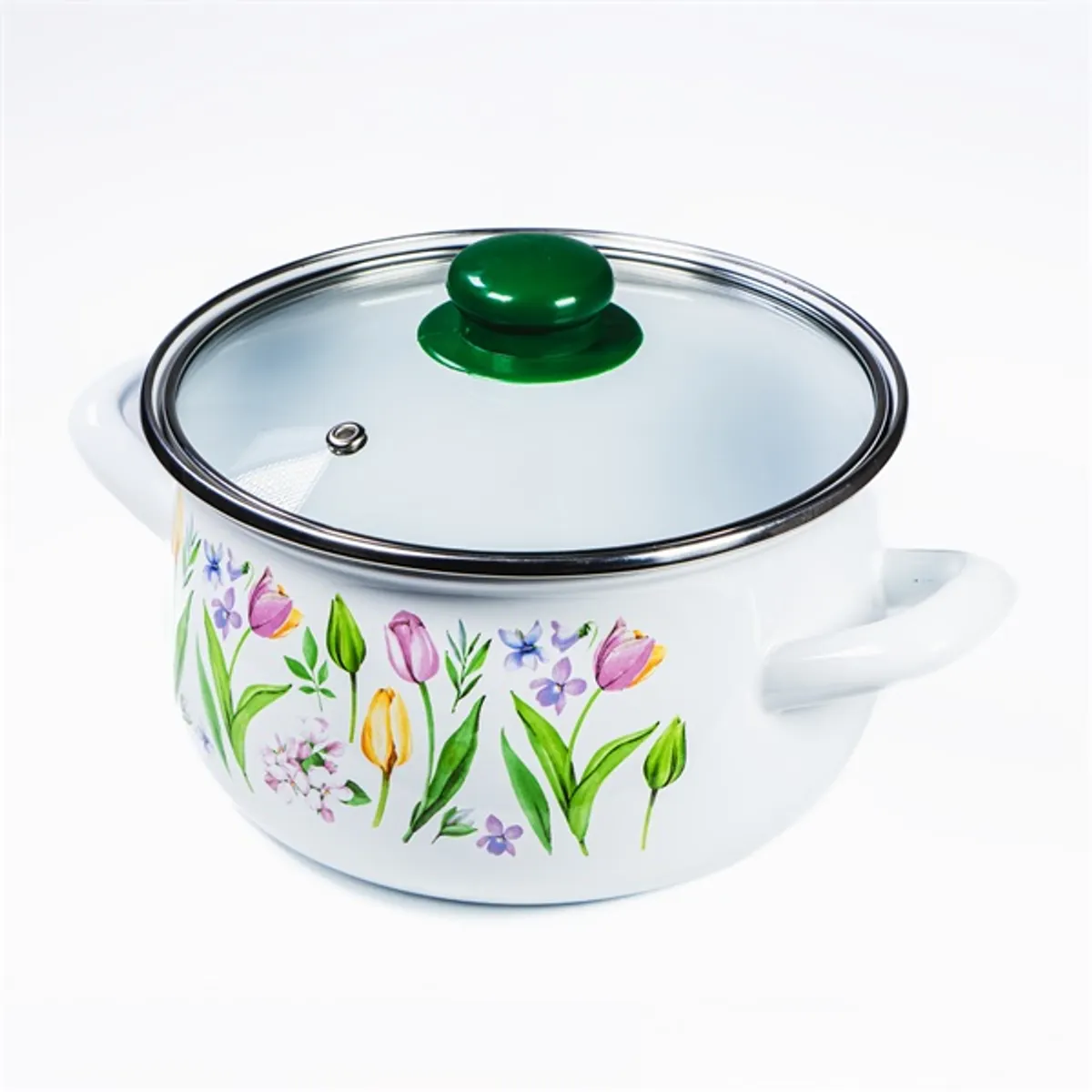 TOO BELLY TULIP 6,2 literes, 24cm átmérő, 15cm magasságú lábas (fazék) üveg fedővel #3