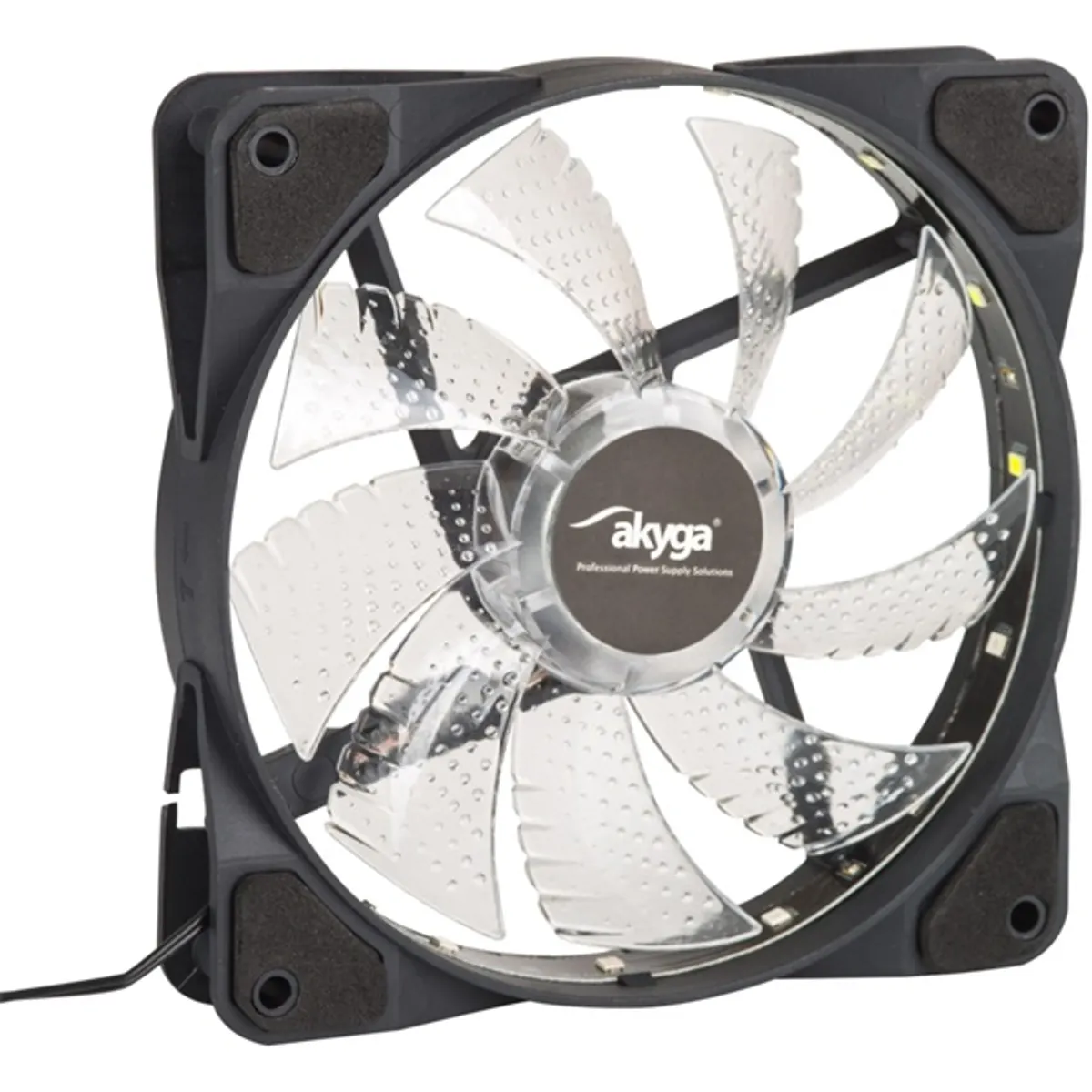 Akyga AW-12D-LED Rainbow LED 120mm ház hűtőventilátor #1