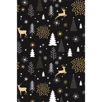 IRIS Karácsonyi tekercses METAL csomagolópapír,  200x70cm, különböző mintákkal, 60g/m2 #3
