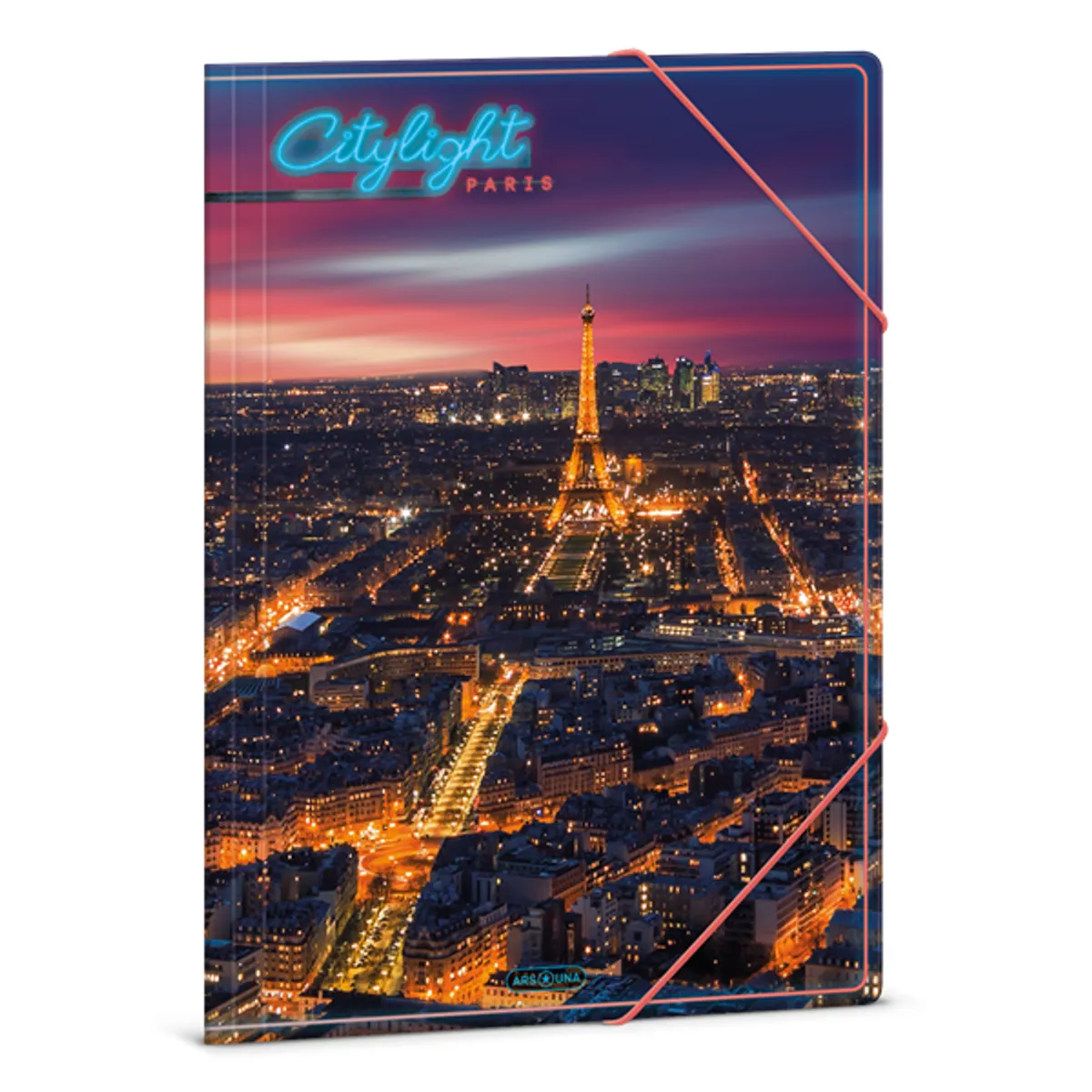 Ars Una City Light-Paris 24 (5439) A4 gumis mappa #1