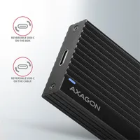 Axagon EEM2-GTR SuperSpeed+ USB-C - NVMe M.2 fekete ház #4