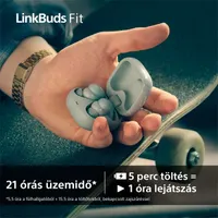 Sony WF-LS910N Linkbuds Fit zajszürős True Wireless Bluetooth rózsaszín fülhallgató #10