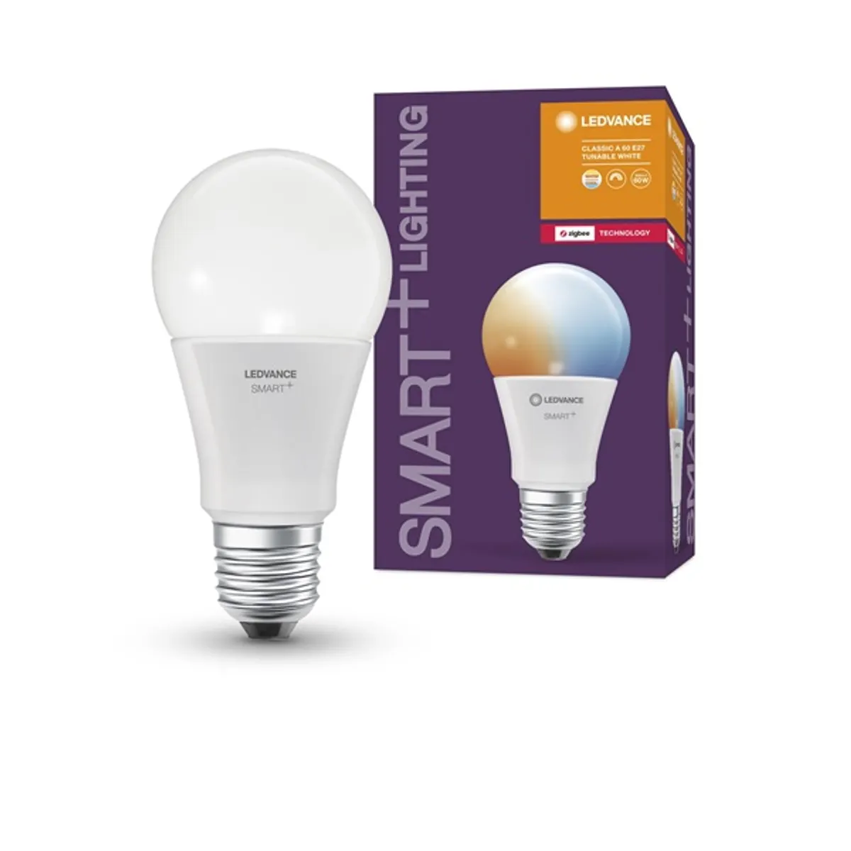 Ledvance Smart+ 8,5W 2700K E27, dimmelhető körte alakú fényforrás #2