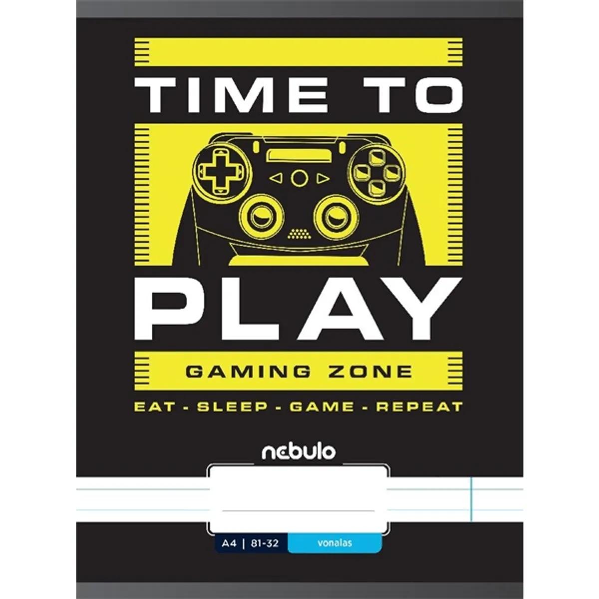 Nebulo Xtreme A4 81-32 tűzött vonalas füzet #6