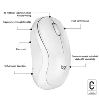 Logitech M240 Silent Bluetooth fehér egér #2