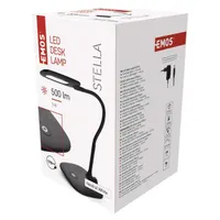 Emos Z7602B LED Stella fekete asztali lámpa #5
