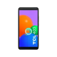 TCL 403 6" LTE 2/32GB fekete okostelefon + Yettel Express 3 GB mobilnet extra feltöltőkártya #1