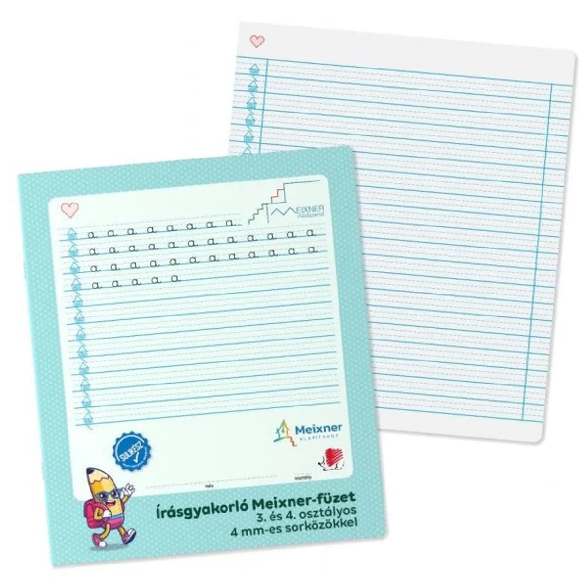 ICO Süni 3-4. oszt. írás gyakorló Meixner-féle sulikész vonalas füzet #1