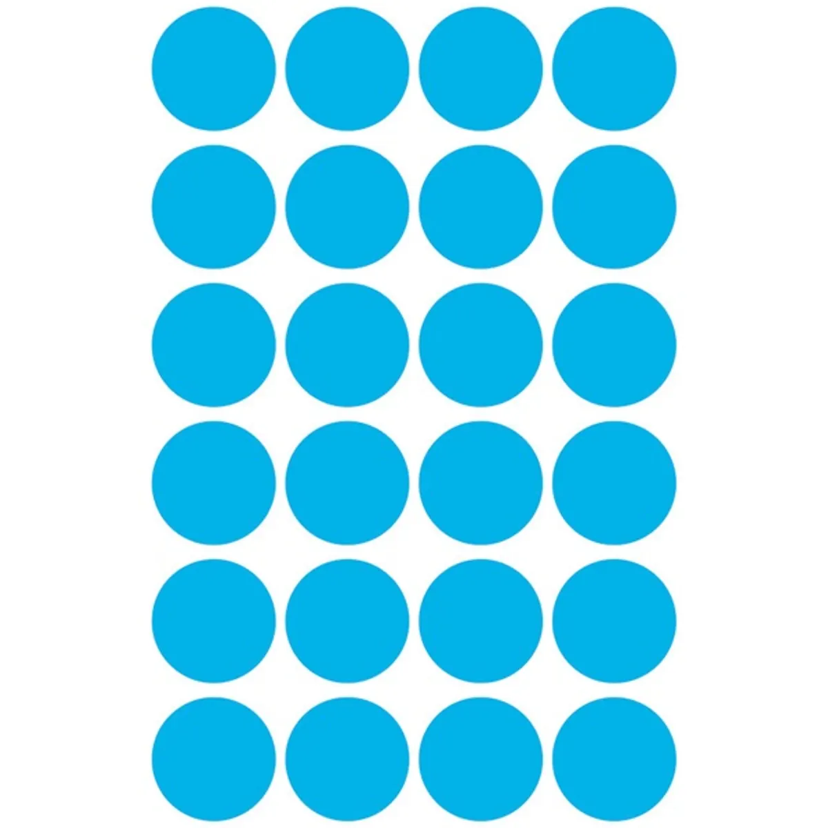 Avery 3005 18mm 96db-os kék jelölőpont #2