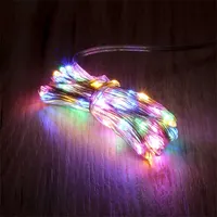 Iris 8 programos 10m/távirányítós/több színű/100db LED-es/USB-s fényfüzér, fénydekoráció #1