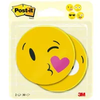 Post-it EMOJI mintájú 2x30lap 70x70mm öntapadó jegyzettömb #1