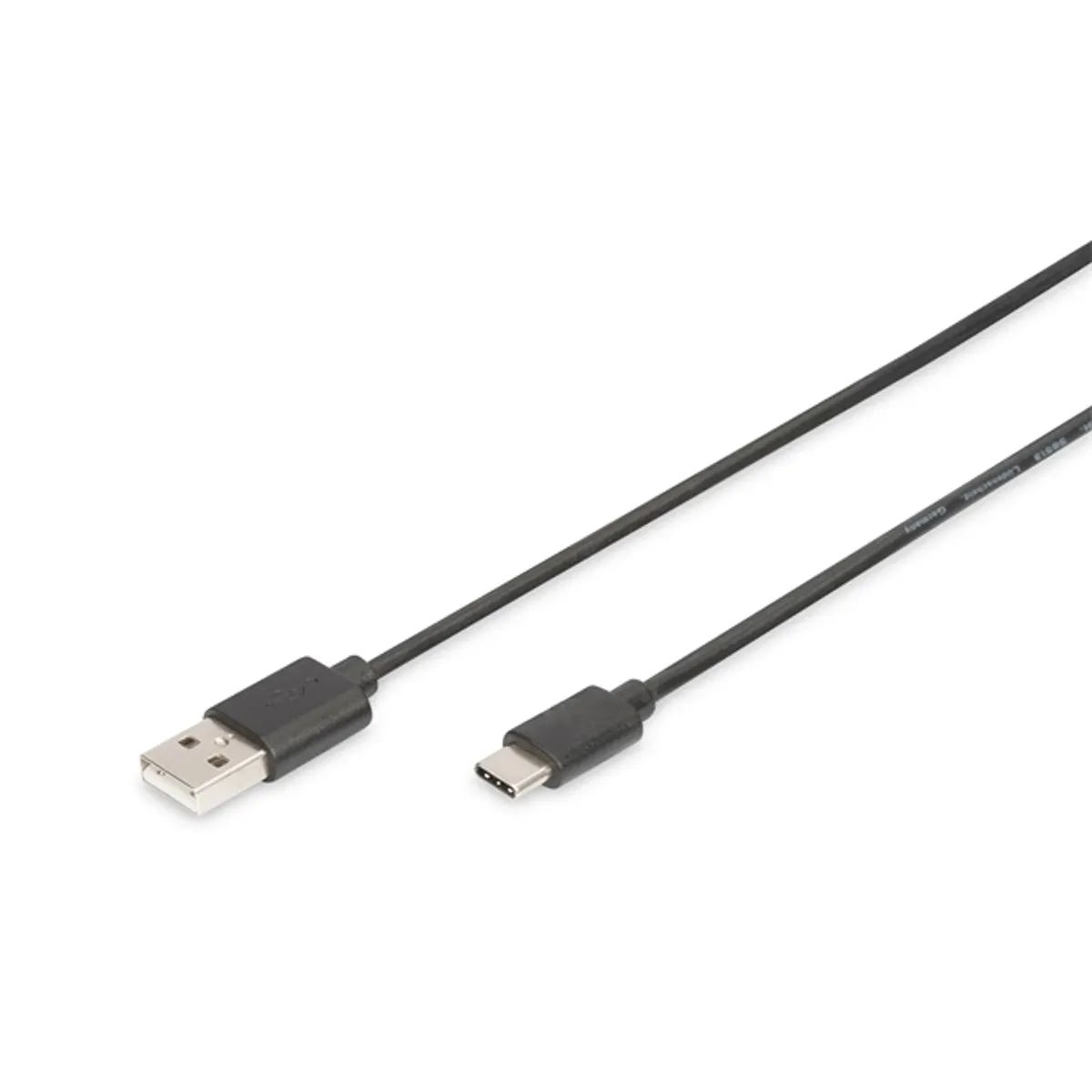 DIGITUS High Speed 2.0 USB type A - USB type-C kábel 1,8m #1