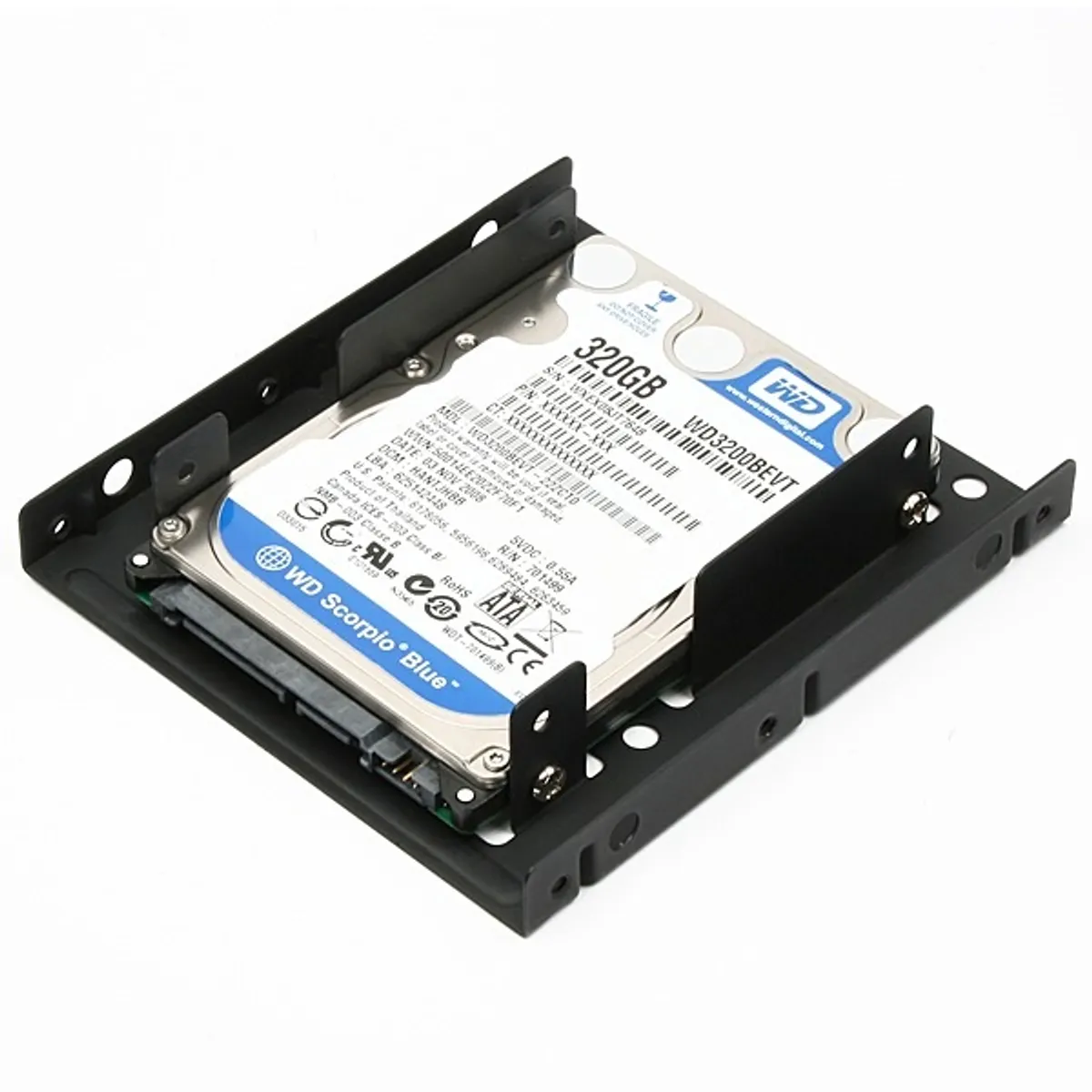 Axagon RHD-225 3,5"-ről 2,5"-re fekete SSD / HDD beépítő keret #2