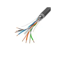 Lanberg LCF6-21CU-0305-BK Cat.6 F/UTP AWG23 Fca PE 305m árnyékolt fekete kültéri kábel