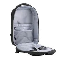 TOO 15,6" lopásbiztos zárral/multifunkciós USB portos fekete hátizsák #3