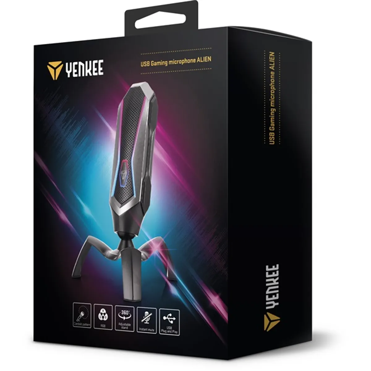 Yenkee 45017563 YMC 1060 ALIEN USB PC mikrofon #6