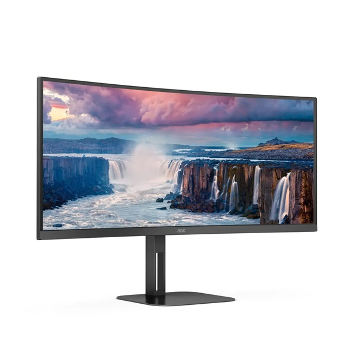 AOC 34" CU34V5C/BK UWQHD VA 100Hz HDMI/USB-C/DP ívelt monitor #2