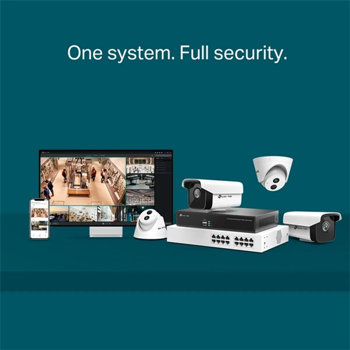 TP-Link VIGI NVR1016H 16 csatornás hálózati videó rögzítő #6