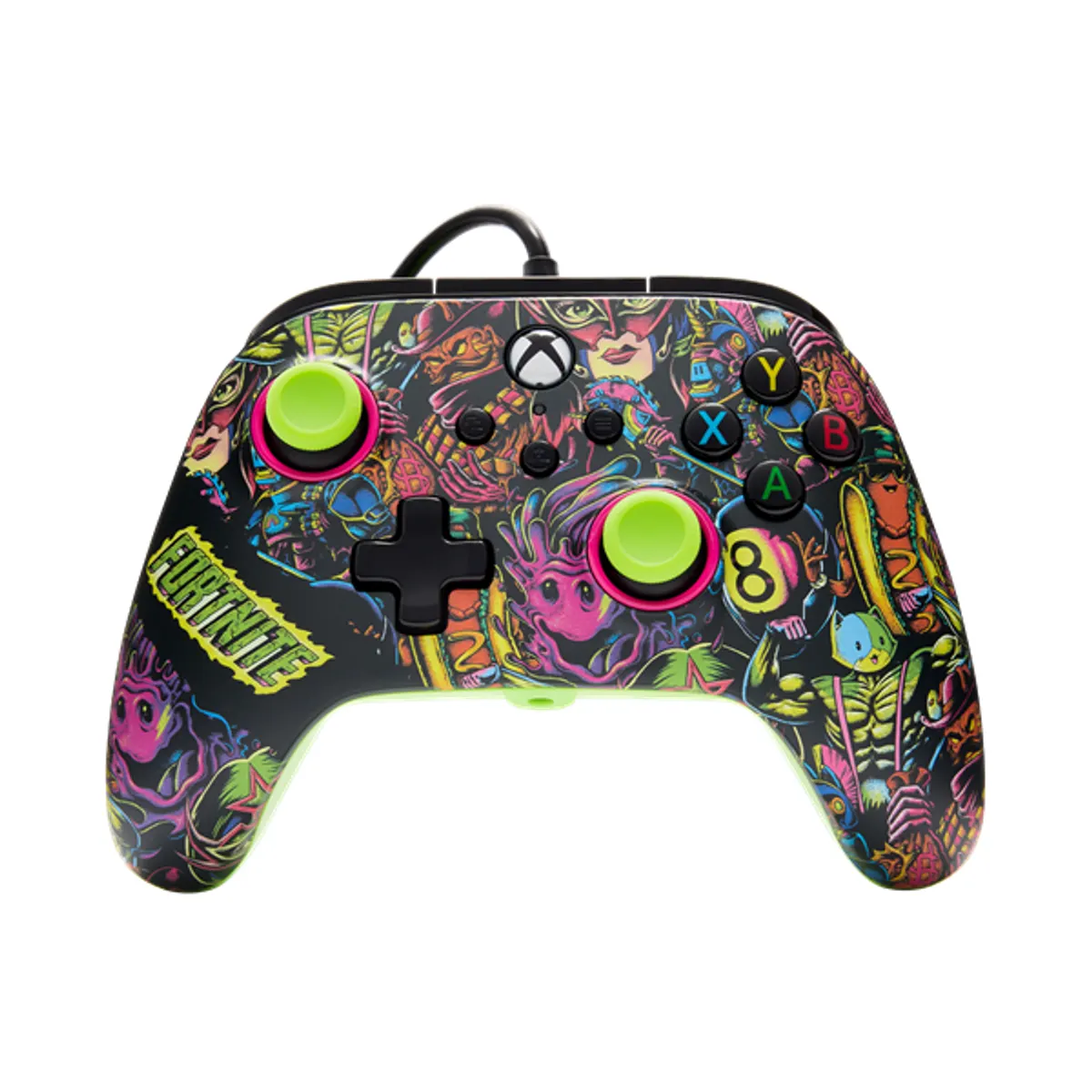 PowerA XBGP0438-02 Advantage Xbox Series X|S/Xbox One/PC vezetékes Fortnite Glow kontroller #2