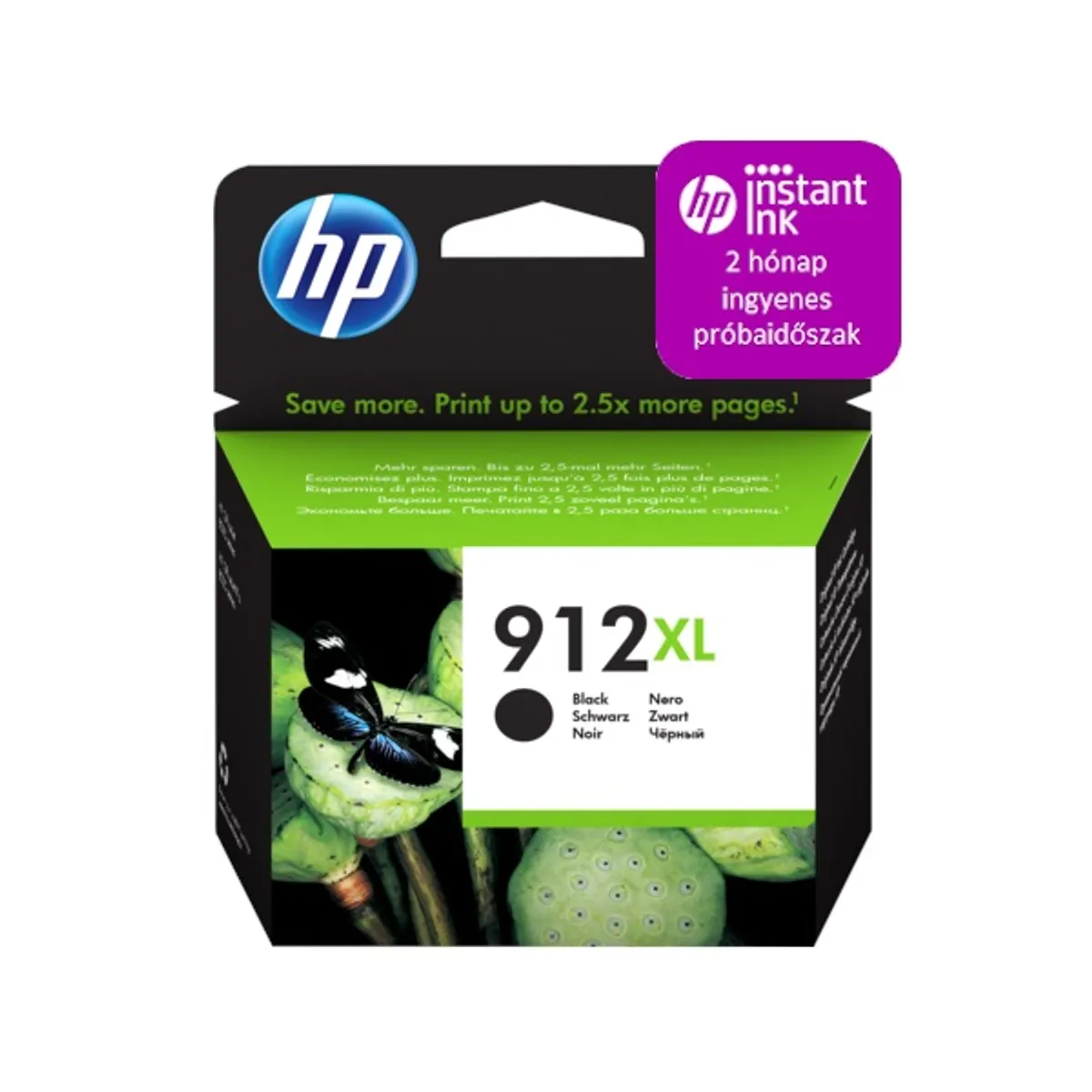 HP 3YL84AE (912XL) fekete tintapatron #1