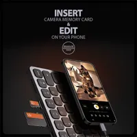 AXAGON HMC-KB-HU Magyar billentyűzet és 9 az 1-ben hub #6