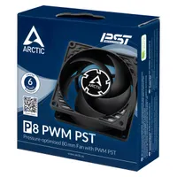 Arctic P8 PWM PST 80mm fekete ventilátor #4