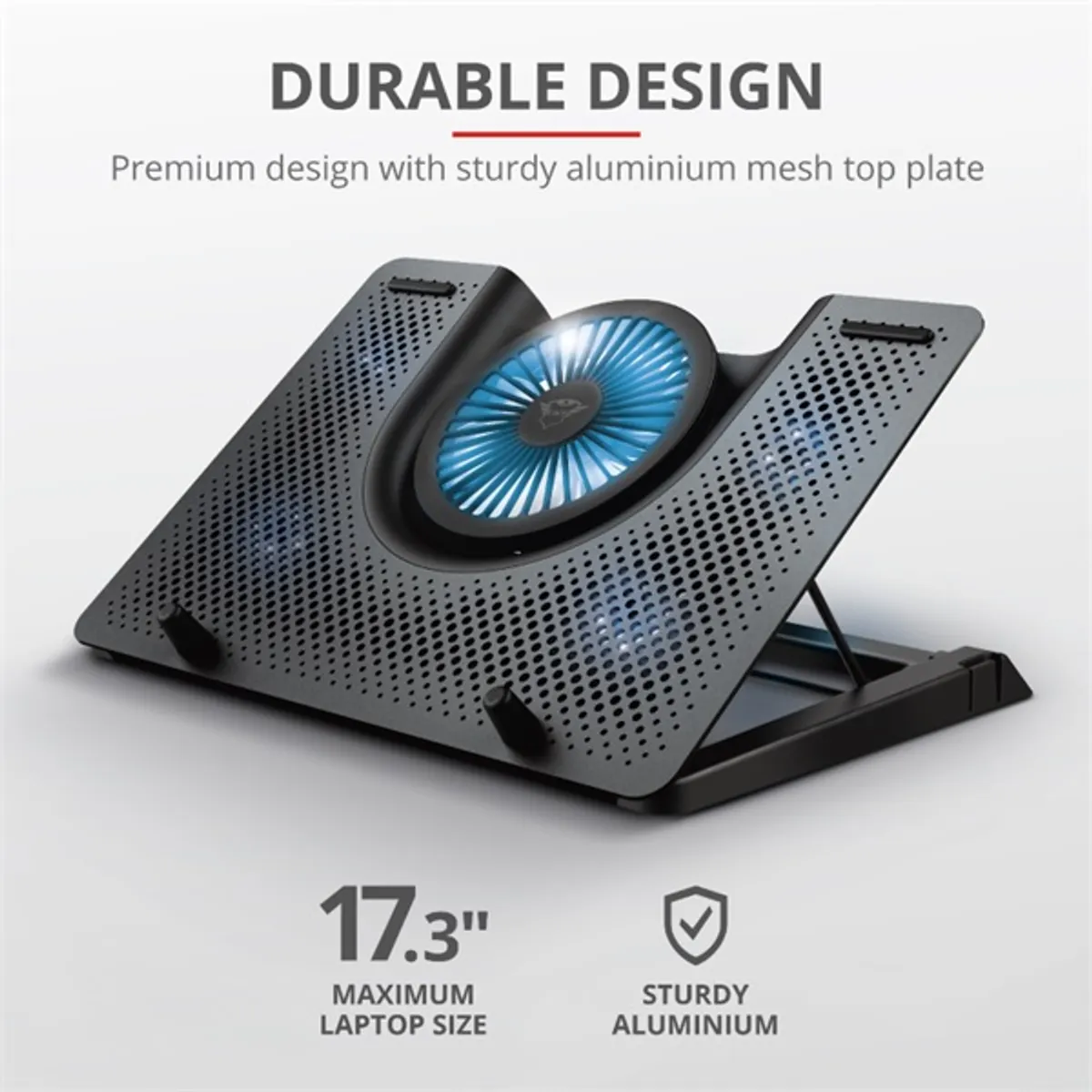 Trust GXT 1125 Quno Notebook Cooling Stand gamer hűtőpad #1