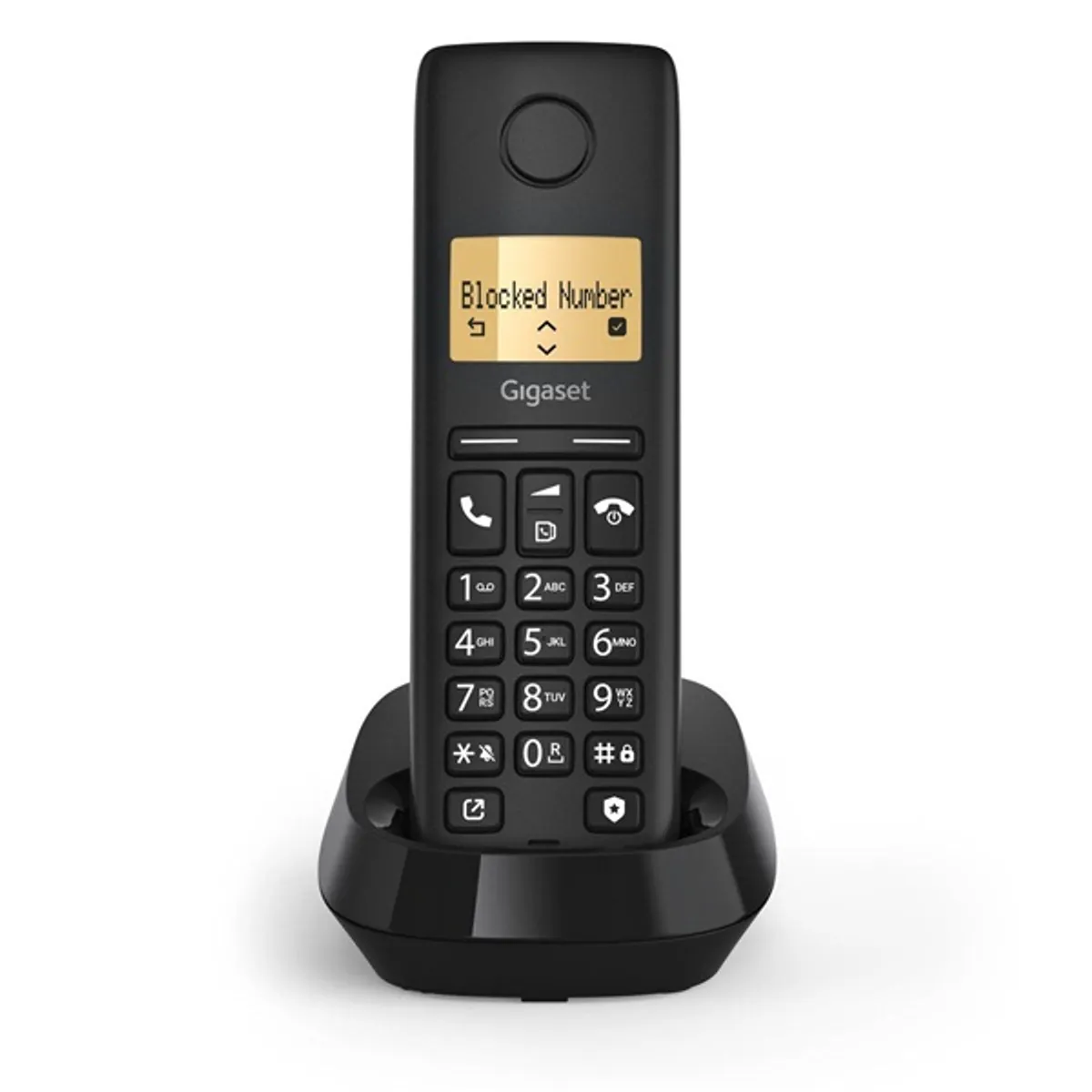 Gigaset Pure 100 fekete dect telefon #5