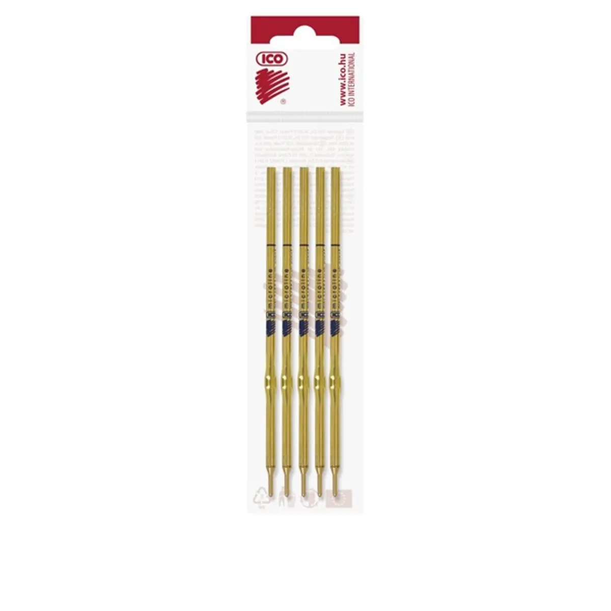 ICO Metál 5db-os golyóstoll betét #1