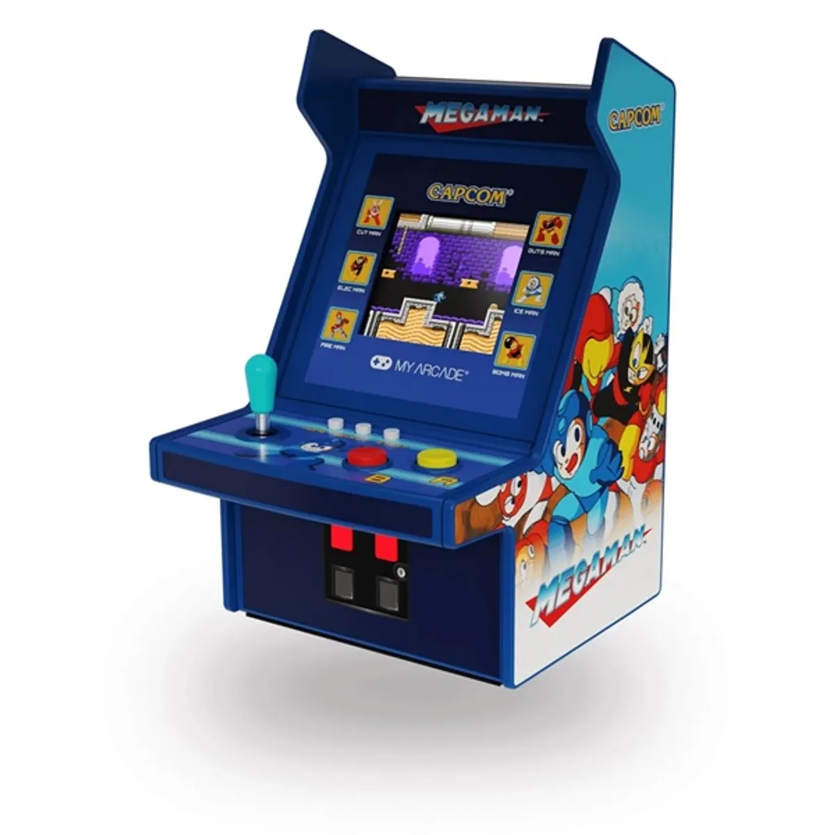 My Arcade DGUNL-4189 Mega Man Micro Player Pro Retro Arcade 6.75" hordozható kézikonzol #1