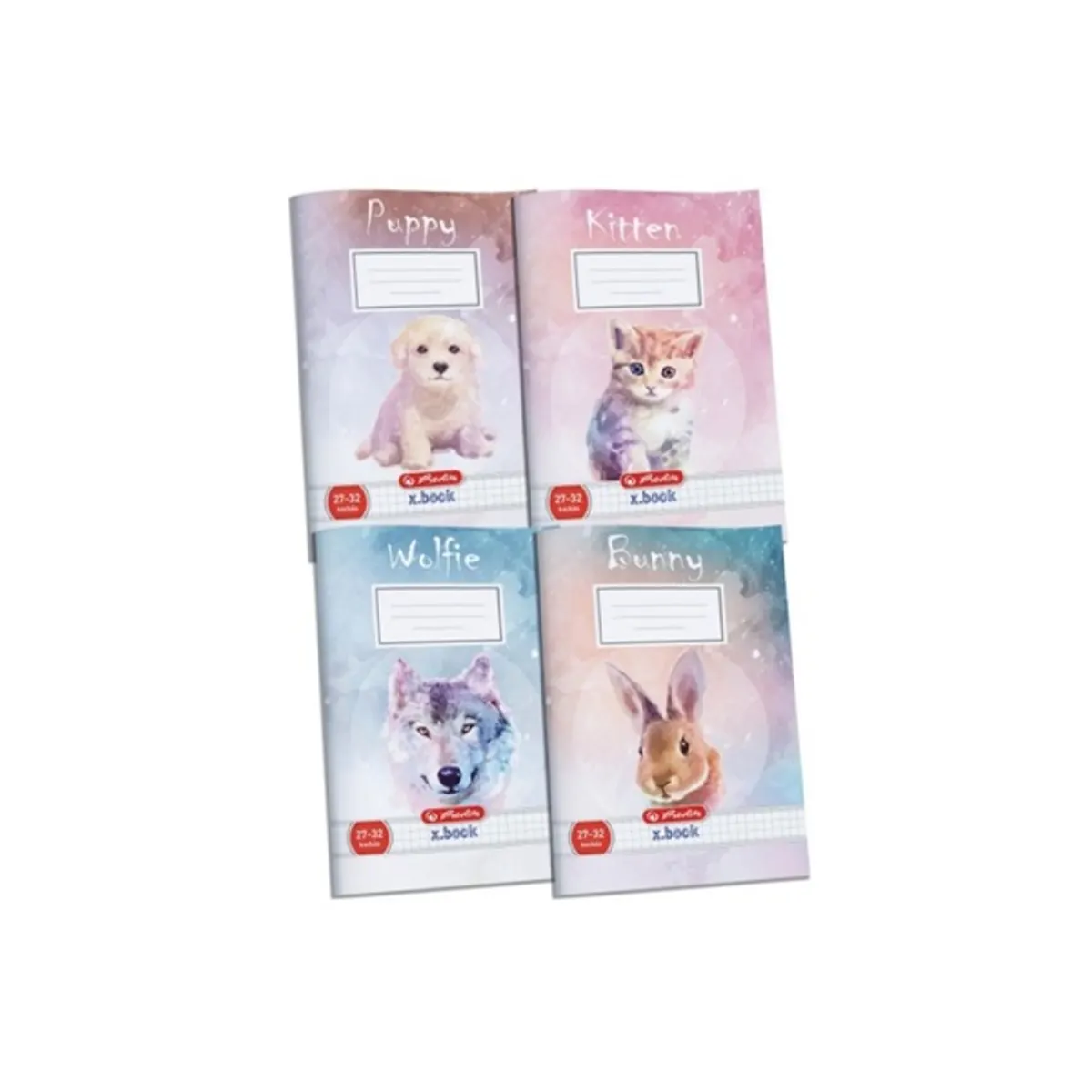 Herlitz Animals A5 kockás füzet #1