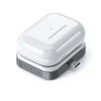 Satechi ST-TCWCDM Type-C AirPods/AirPods Pro asztroszürke vezeték nélküli töltő #3