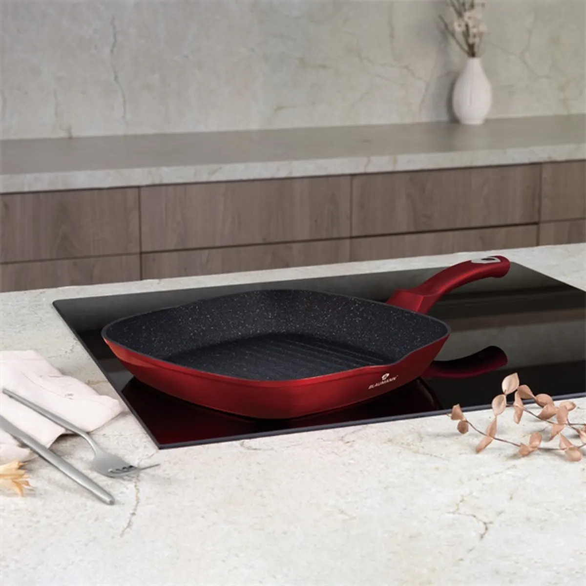 Blaumann BL-3982 Burgundy Collection 28 cm grill serpenyő #7