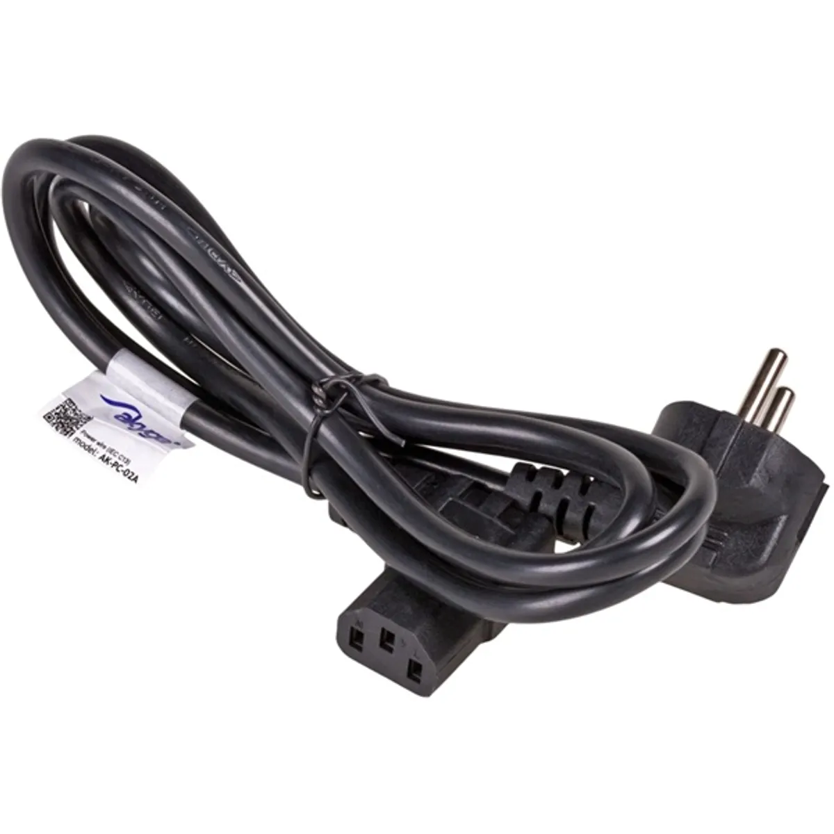 Akyga PC 1,5m IEC C13 90° - CEE 7/7 monitor / PC tápkábel #2