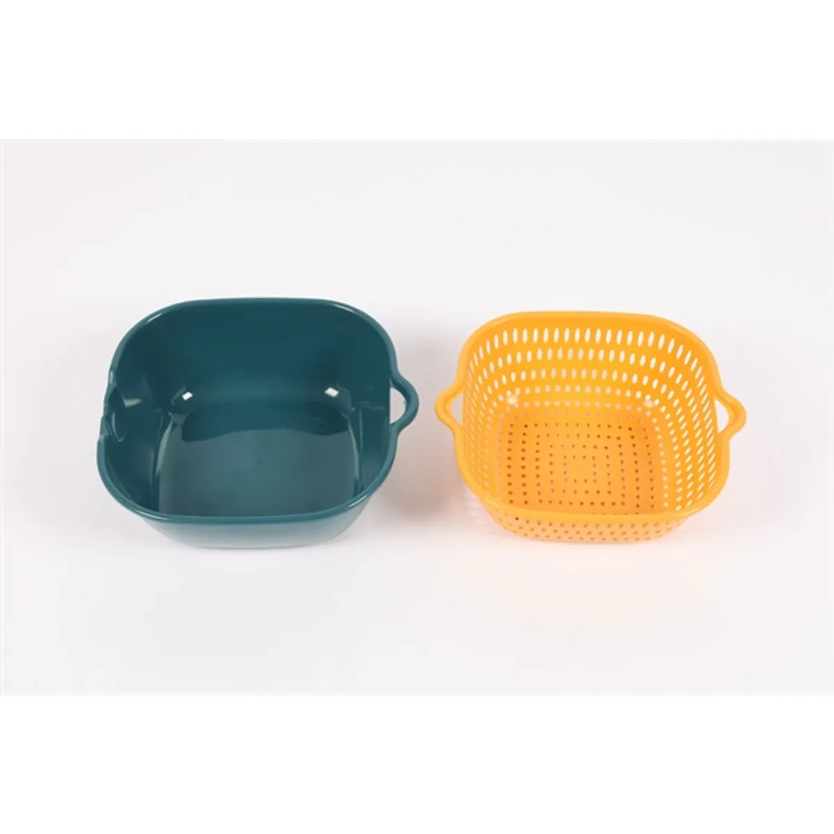 IRIS KT-255-G 6 darabos konyhai szűrő-tál szett #3