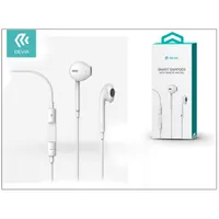 Devia ST987077 Smart mikrofonos fehér fülhallgató