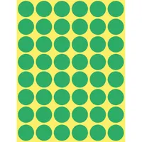 Avery 3376 18mm 1056db-os zöld jelölőpont #2