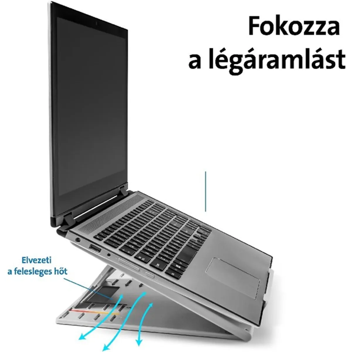 Kensington K50420EU SmartFit Easy Riser Go 17" állítható ergonómiai laptop állvány #7