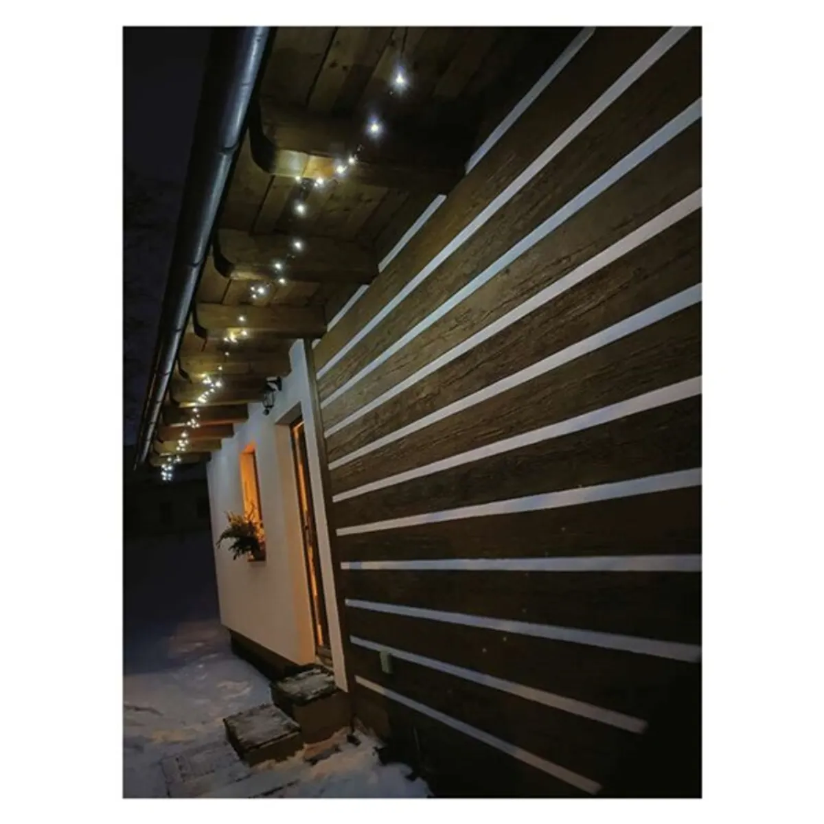 Emos D4AC02 8m/80LED/kül-beltéri/időzítős/hideg fehér karácsonyi LED fényfüzér #8