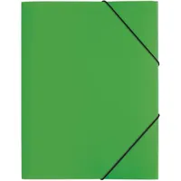Pagna A4 PP zöld gumis mappa #1