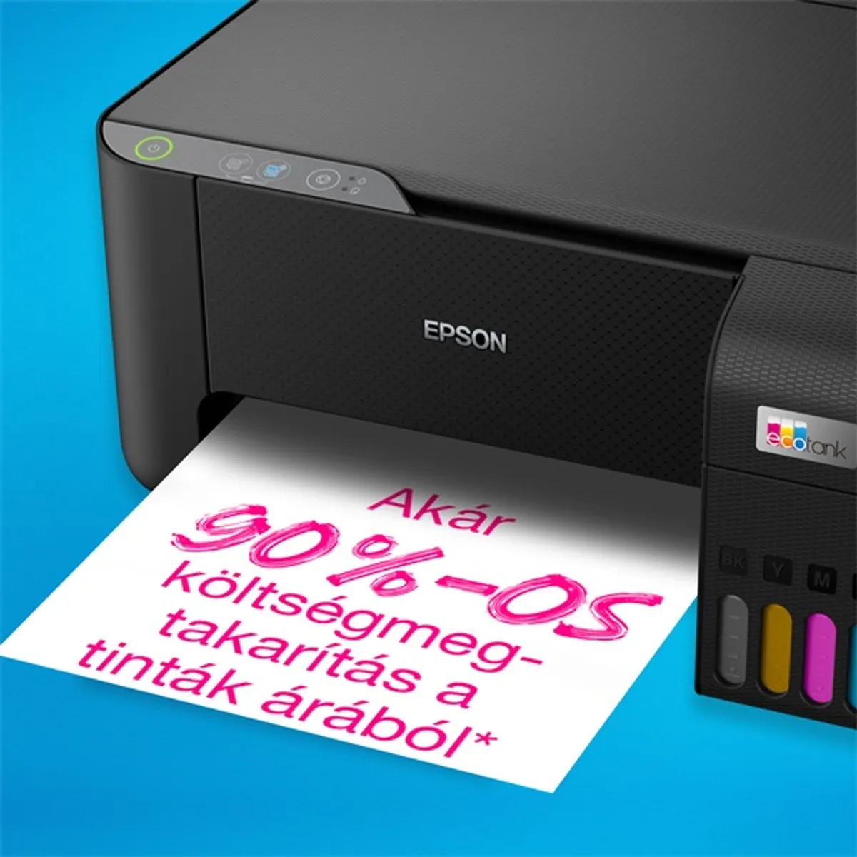 Epson EcoTank L3230 színes nyomtató MFP, USB, 8100/6500 oldal tinta a dobozban #6